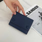 Women's Peas For Genuine Leather Contrast Color Ladies Wallets