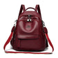 Women's Kangaroo Large Capacity Mom Soft Leather Backpacks
