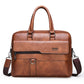 Men's Classic Trendy Hand Business Leather Men's Handbags