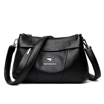 Women's Summer Mother Korean Style Stitching Elegant Crossbody Bags
