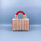 Waxberry Ball Pearl Dinner Dress Hand-woven Design Handbags