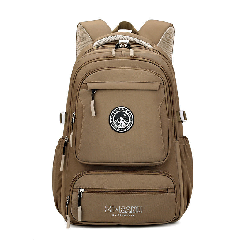 Men's Natural Fish Junior High Large Capacity Middle School Students' Schoolbags