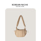 Women's Cloud Large Capacity Design Cotton Clothing Crossbody Bags