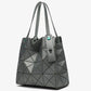 Women's Niche Geometric Diamond Pattern Box Crystal Handbags