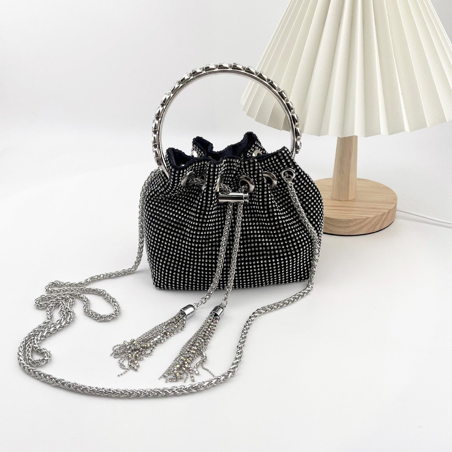 Women's Full Diamond Summer Advanced Texture Rhinestone Crossbody Bags
