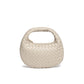 Women's Mini Cute Dumpling Macaron Woven Pouch Crossbody Bags