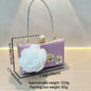 Delicate Pearl Flower Dinner Niche Clutch Evening Bags