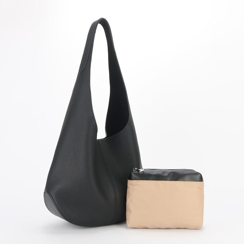 Women's Leather Fashion Simple Comfortable Large Capacity Totes Bags