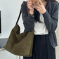 Style Plush Large Capacity Female Class Shoulder Bags