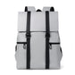 Men's Commuter Leather Waterproof Large Capacity Decompression Backpacks