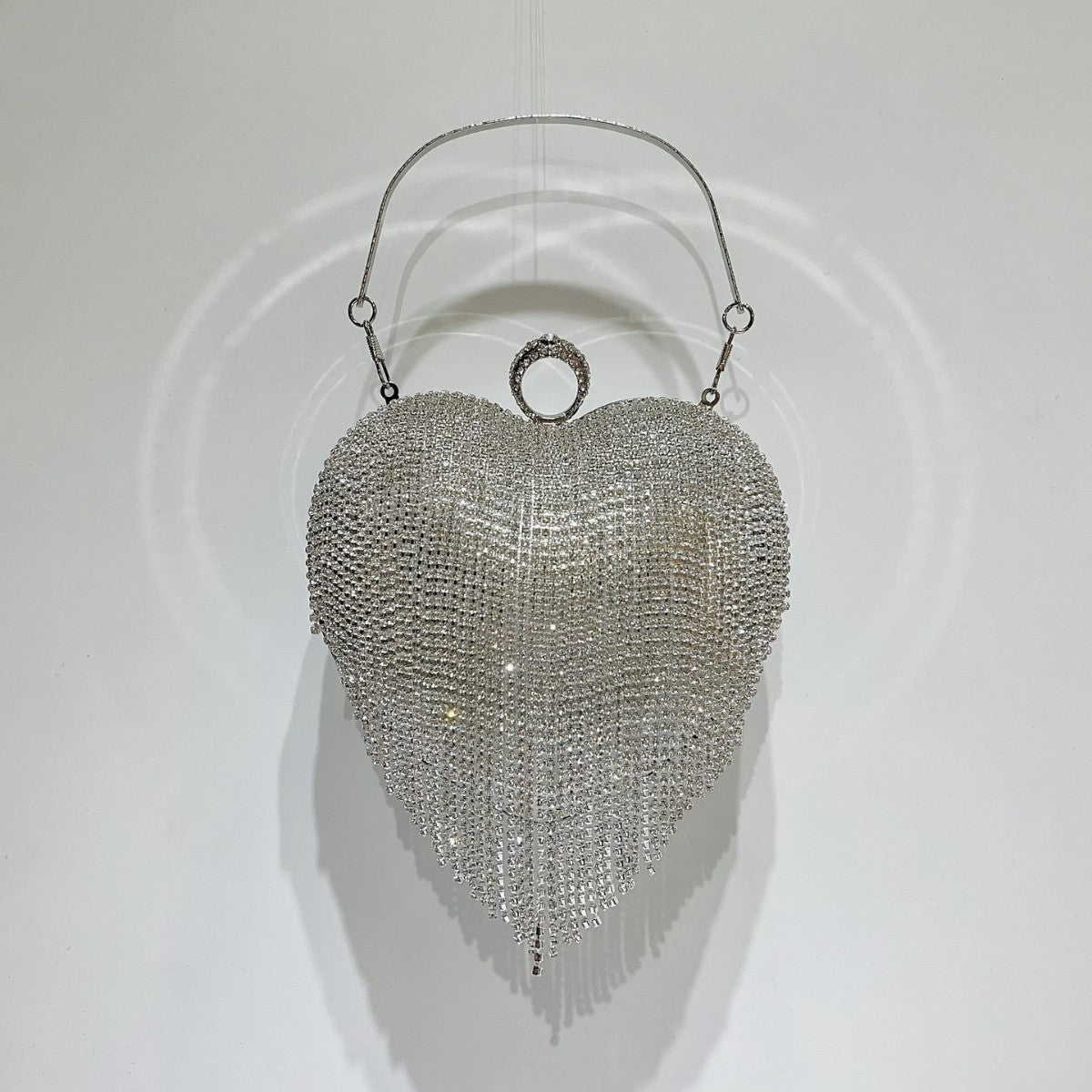 Cool Heart Fashion Diamond Banquet Dress Bags