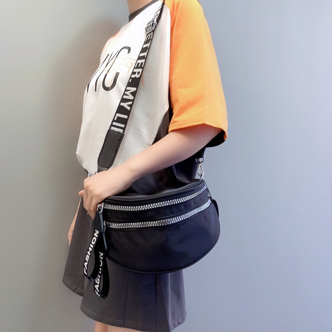 Women's Fashion Oxford Cloth Korean Style Pouch Crossbody Bags