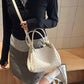 Women's Retro Fashion Personality Trendy Woven Textured Small Square Bags