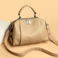 Women's Stylish Double Compartment Zipper Design Large Small Square Bags