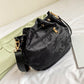 Women's Summer Fashion Oxford Cloth Drawstring Camouflage Crossbody Bags