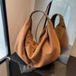 Women's Loose Large Capacity Commuter Suede Shoulder Bags