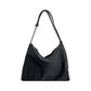 Women's Nylon Stitching Large Capacity Underarm Pure Shoulder Bags