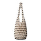 Women's Hollow Hand-woven Design Wooden Bead Summer Handbags