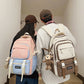 Fashion Female Junior High Large Capacity Color Middle School Students' Schoolbags