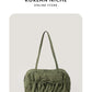 Style Niche Pleated Nylon Large Capacity Shoulder Bags