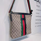 Women's & Men's Trendy Fashionable Letters Printed Simple Large Capacity Crossbody Bags