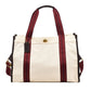 Canvas Contrast Color Portable Retro Fashion Tote Bags