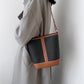 Women's Exquisite Genuine Leather Commuter First Layer Bucket Bags