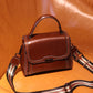 Women's Genuine Leather Fashion Advanced Texture Small Square Bags