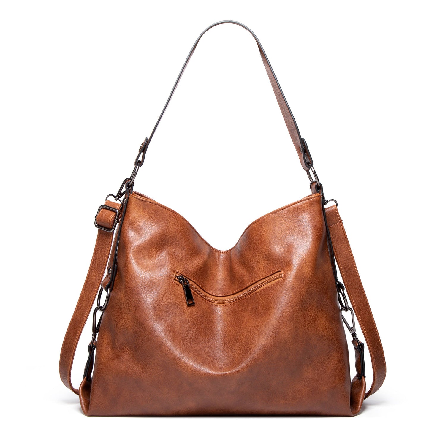 Women's Big Combination Soft Leather Large Capacity Crossbody Bags
