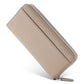 Women's Genuine Leather Long Zipper Clutch Ladies Wallets