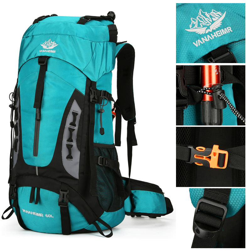 Large Capacity Hiking Camping Tent Unisex Travel Bags