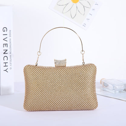 Dinner Classic Diamond Clutch Handmade Rhinestone Evening Bags