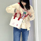 Women's Popular Early Spring Canvas Practical Tote Bags