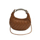 Women's Woven Bird's Nest Light Luxury Fashion Portable Crossbody Bags