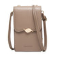 Women's Touch Screen Hipster Style Leaf Simple Shoulder Bags