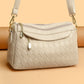 Women's Simple Mom Soft Texture Elegant Classic Shoulder Bags