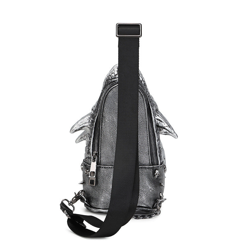 Women's & Men's & Fashion Chain Portable One Personality Waist Packs