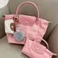 Women's French Embroidery Dumpling Folding Large Capacity Dragon Handbags