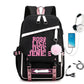 Park Kim Starry Sky Korean Style Backpacks