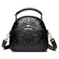 Women's Niche High Sense Round Embossed Mom Handbags