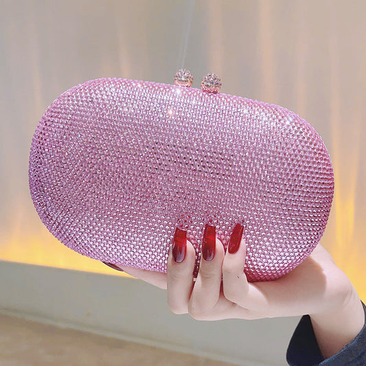 Crystal Shiny Dinner Clutch Party Dress Evening Bags