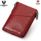 Multicolor Short Double Zipper Vertical Fashion Purses