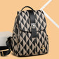 Women's Large Capacity Soft Leather Trendy Backpacks