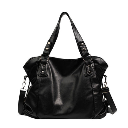Women's Autumn Korean Style Large Capacity Soft Shoulder Bags