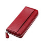 Women's & Men's & Genuine Leather Multiple Slots Organ Card Holder