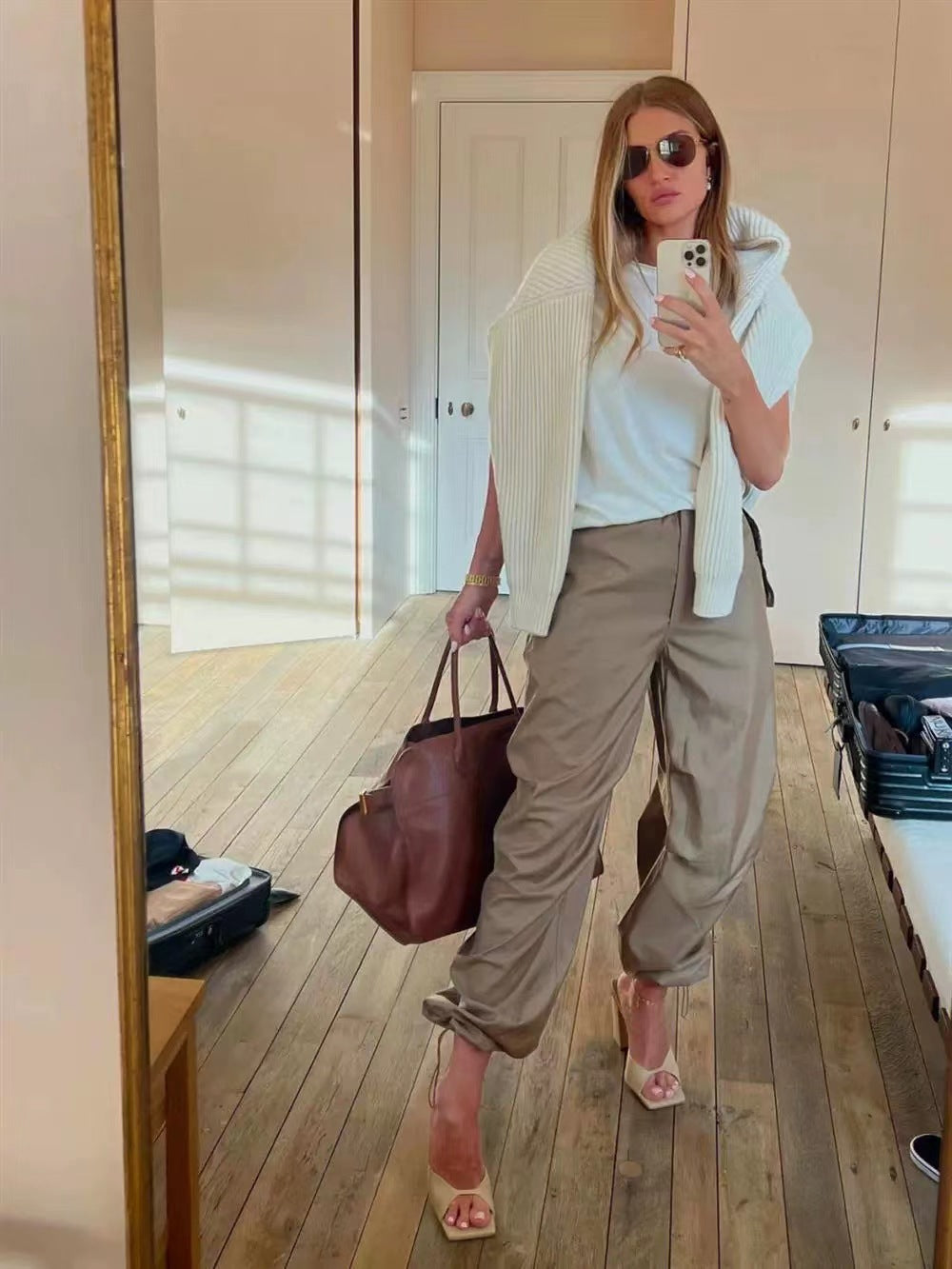Cool Unique Cowhide Suede High Sense Bags