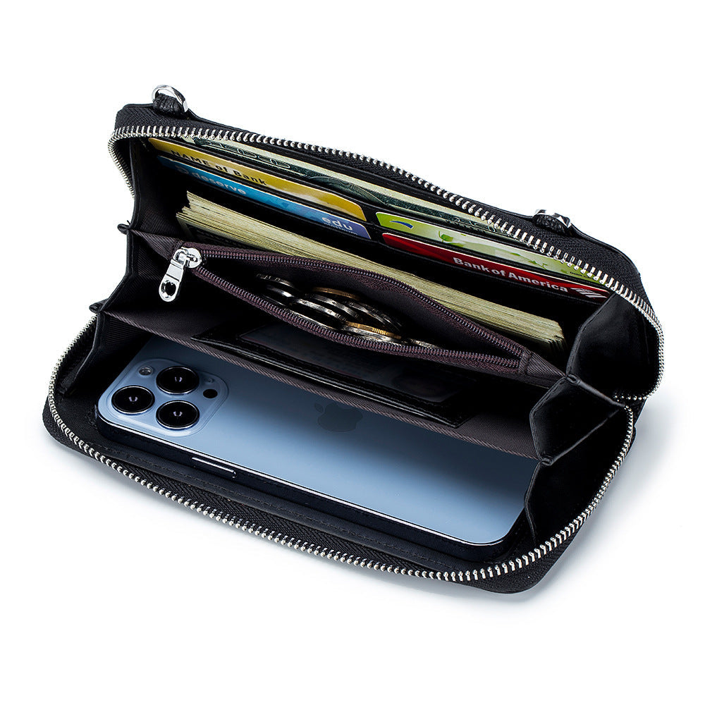 Leather Touch Screen Simple And Lightweight Niche Female Bags