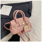 Women's Retro Textured Western Style Fashionable Stylish Crossbody Bags