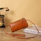 Women's Autumn Lightweight Slung Vegetable Tanning Soft Cowhide Bags