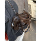 Women's Retro High-grade Portable Simple Commuter Small Square Bags